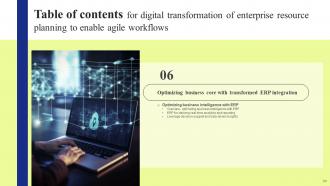 Digital Transformation of Enterprise Resource Planning to Enable Agile Workflows DT CD Adaptable