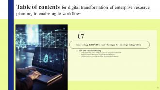 Digital Transformation of Enterprise Resource Planning to Enable Agile Workflows DT CD Good Template