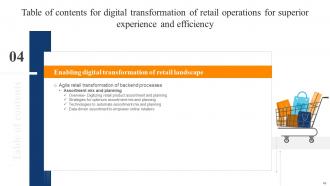 Digital Transformation Of Retail Operations For Superior Experience And Efficiency DT CD Editable Multipurpose