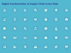 Digital transformation of supply chain icons slide ppt powerpoint presentation pictures