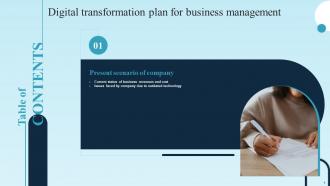 Digital Transformation Plan For Business Management Powerpoint Presentation Slides
