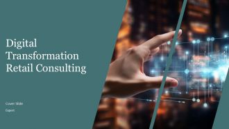 Digital Transformation Retail Consulting PPT Mockup AT Digital Transformation Retail Consulting PPT Mockup AT