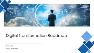 Digital Transformation Roadmap PPT Outline AT