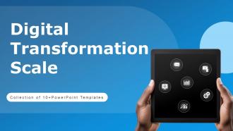 Digital Transformation Scale Powerpoint Ppt Template Bundles