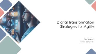 Digital Transformation Strategies For Agility PPT Structure AT