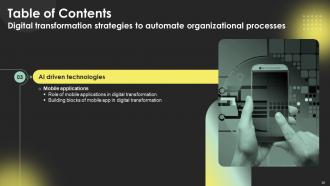 Digital Transformation Strategies To Automate Organizational Processes Strategy CD Compatible Professional
