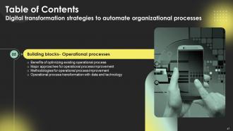 Digital Transformation Strategies To Automate Organizational Processes Strategy CD Attractive Professional