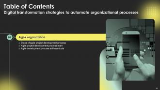 Digital Transformation Strategies To Automate Organizational Processes Strategy CD Adaptable Professional