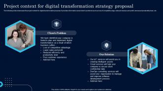 Digital Transformation Strategy Proposal Powerpoint Presentation Slides Best Slides