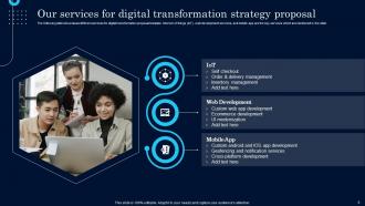Digital Transformation Strategy Proposal Powerpoint Presentation Slides Unique Slides
