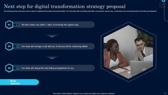 Digital Transformation Strategy Proposal Powerpoint Presentation Slides Impressive Slides