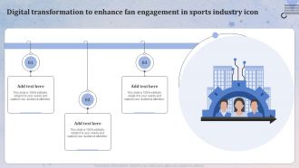 Digital Transformation To Enhance Fan Engagement In Sports Industry Icon