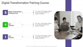 Digital Transformation Training Course In Powerpoint And Google Slides Cpb