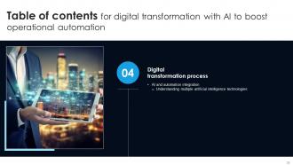 Digital Transformation With AI To Boost Operational Automation DT CD Idea Good