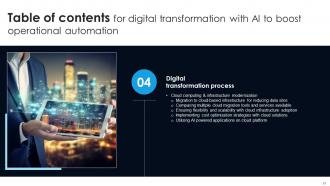 Digital Transformation With AI To Boost Operational Automation DT CD Engaging Good