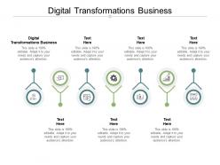 Digital transformations business ppt powerpoint presentation styles graphics cpb