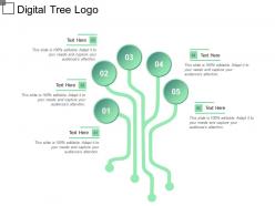 Digital tree logo