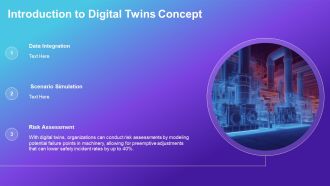 Digital Twins In Virtual Commissioning PPT Structure AT Colorful Graphical