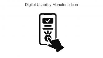 Digital Usability Monotone Icon In Powerpoint Pptx Png And Editable Eps Format