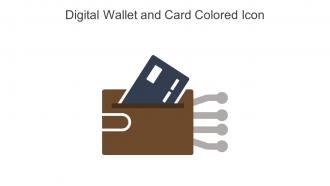 Digital Wallet And Card Colored Icon In Powerpoint Pptx Png And Editable Eps Format