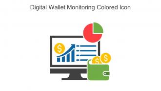 Digital Wallet Monitoring Colored Icon In Powerpoint Pptx Png And Editable Eps Format