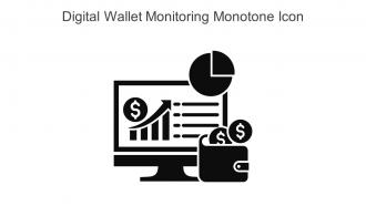 Digital Wallet Monitoring Monotone Icon In Powerpoint Pptx Png And Editable Eps Format