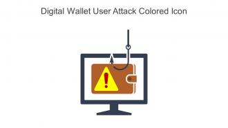 Digital Wallet User Attack Colored Icon In Powerpoint Pptx Png And Editable Eps Format