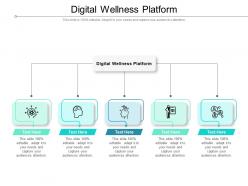 Digital wellness platform ppt powerpoint presentation ideas infographic template cpb