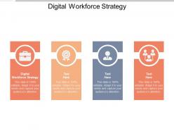 Digital workforce strategy ppt powerpoint presentation icon model cpb