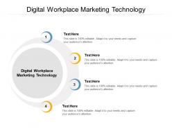 Digital workplace marketing technology ppt powerpoint presentation file background image cpb