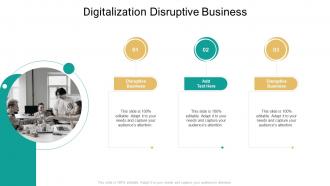 Digitalization Disruptive Business In Powerpoint And Google Slides Cpb