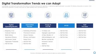 Digitalization strategy to accelerate digital transformation trends we can adopt