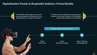 Digitalization Trends In Hospitality Industry Training Ppt Impactful Slides