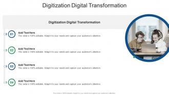 Digitization Digital Transformation In Powerpoint And Google Slides Cpb