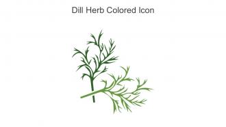 Dill Herb Colored Icon In Powerpoint Pptx Png And Editable Eps Format