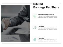Diluted earnings per share ppt powerpoint presentation outline show cpb