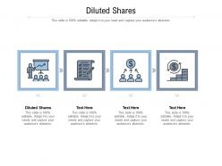 Diluted shares ppt powerpoint presentation summary master slide cpb