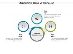 Dimension data warehouse ppt powerpoint presentation portfolio slides cpb