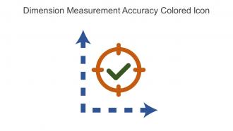 Dimension Measurement Accuracy Colored Icon In Powerpoint Pptx Png And Editable Eps Format