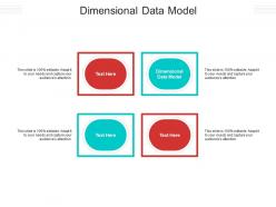 Dimensional data model ppt powerpoint presentation infographics themes cpb
