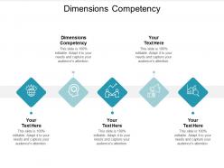 Dimensions competency ppt powerpoint presentation icon slides cpb