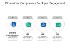 Dimensions components employee engagement ppt powerpoint presentation inspiration graphics cpb