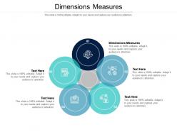 Dimensions measures ppt powerpoint presentation infographic template graphics template cpb