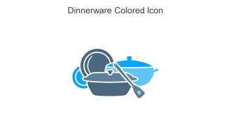 Dinnerware Colored Icon In Powerpoint Pptx Png And Editable Eps Format