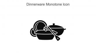 Dinnerware Monotone Icon In Powerpoint Pptx Png And Editable Eps Format