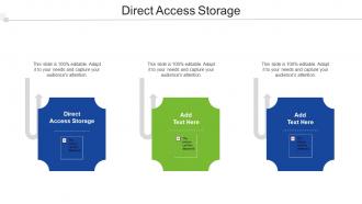 Direct Access Storage Ppt Powerpoint Presentation Outline Backgrounds Cpb