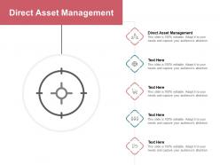 Direct asset management ppt powerpoint presentation summary templates cpb