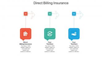 Direct billing insurance ppt powerpoint presentation ideas images cpb