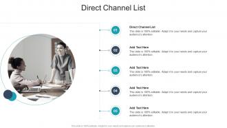 Direct Channel List In Powerpoint And Google Slides Cpb