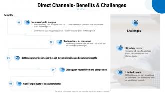 Direct channels benefits and guide to main distribution models for a product or service